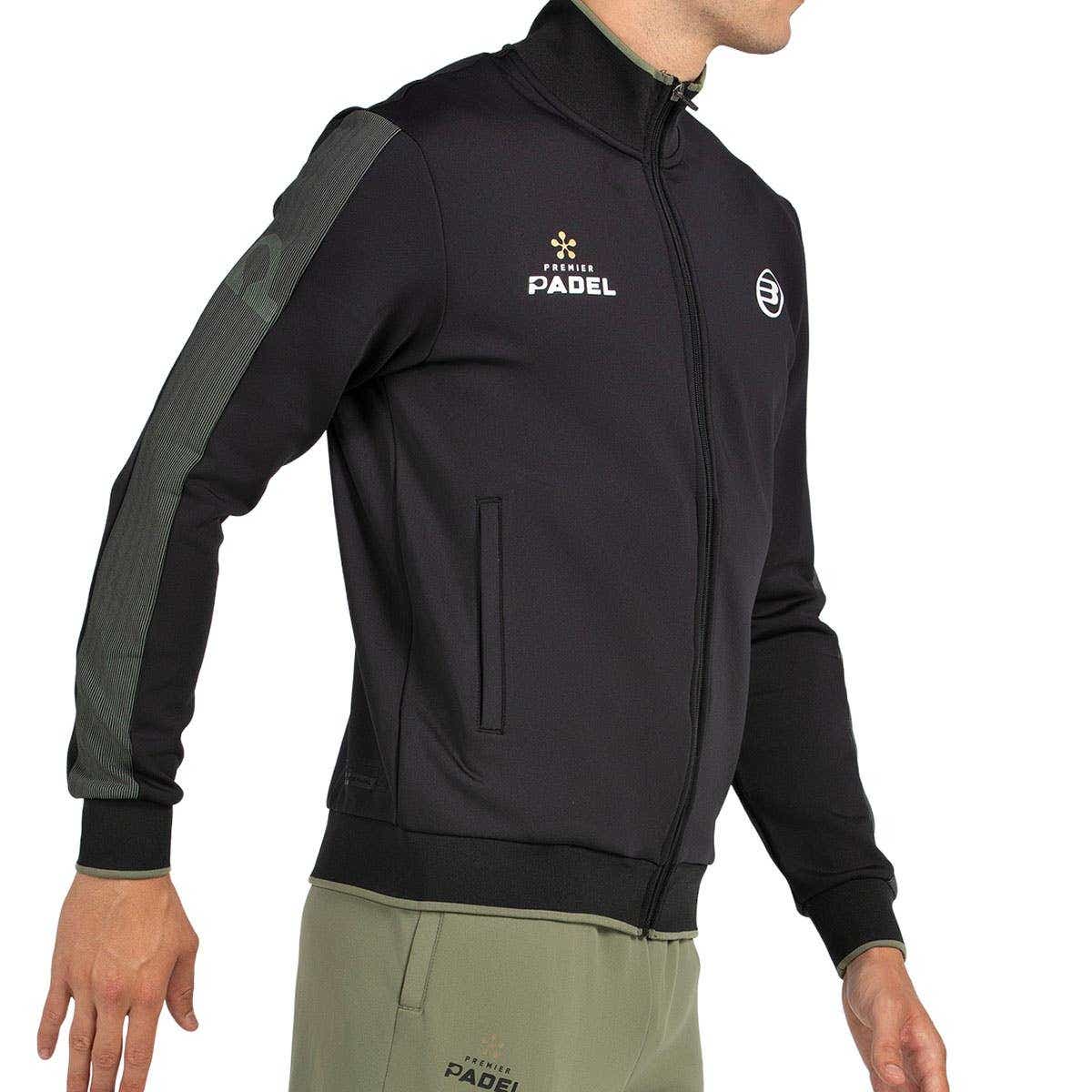SUDADERA BULLPADEL PINDARO NEGRO