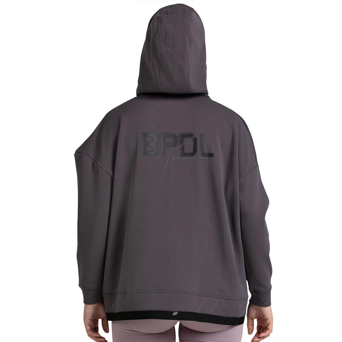 SUDADERA BULLPADEL VIDEL MUJER ANTRACITA