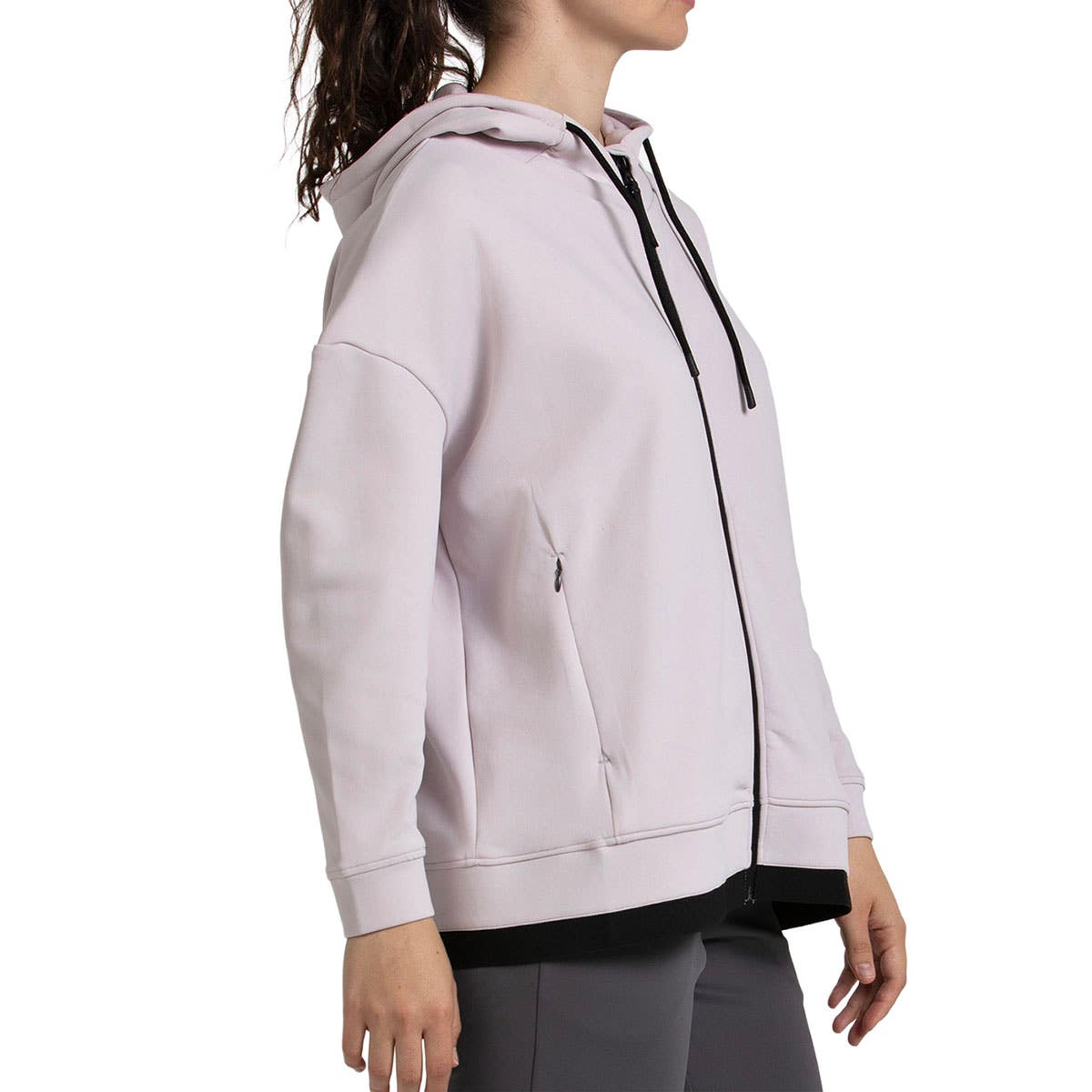 SUDADERA BULLPADEL VIDEL MUJER ROSA