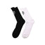 PACK 2 UDS CALCETIN BULLPADEL BLANCO/NEGRO UNISEX BP263