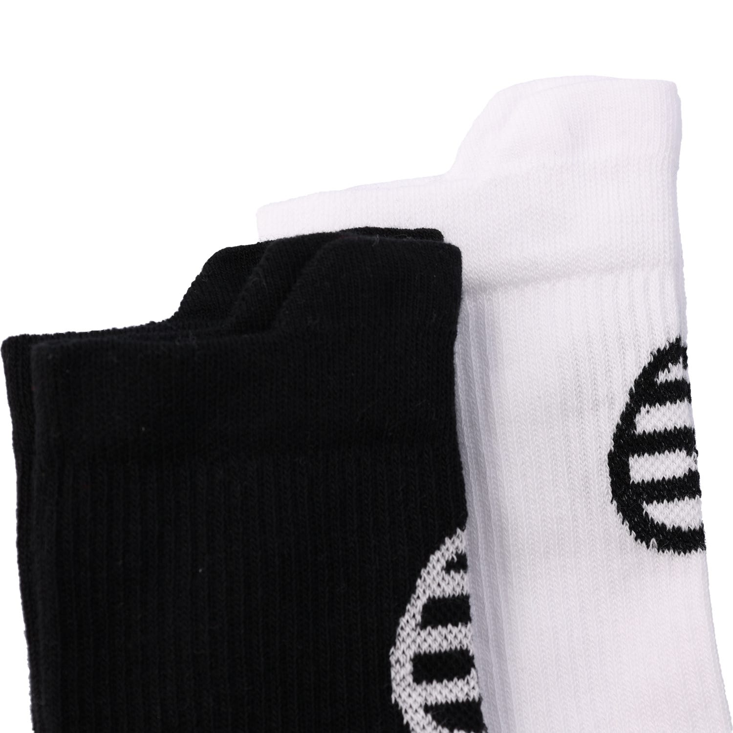 PACK 2 UDS CALCETIN BULLPADEL BLANCO/NEGRO UNISEX BP263
