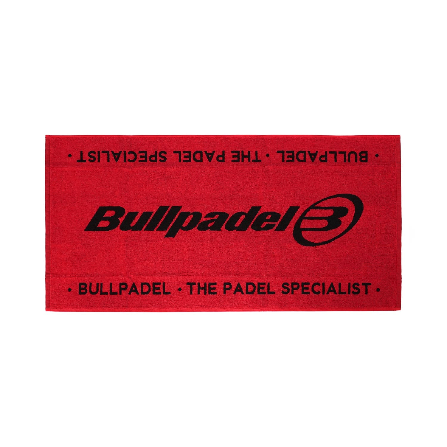 TOALLA BULLPADEL BPTOWEL26 100X50 ROJO