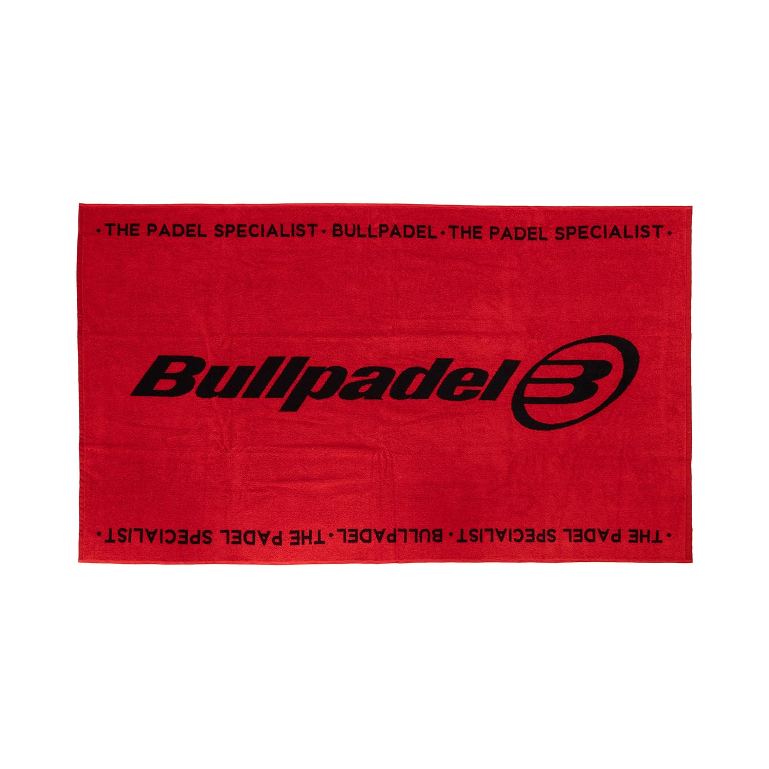TOALLA BULLPADEL BPTOWEL26 150X90 ROJO