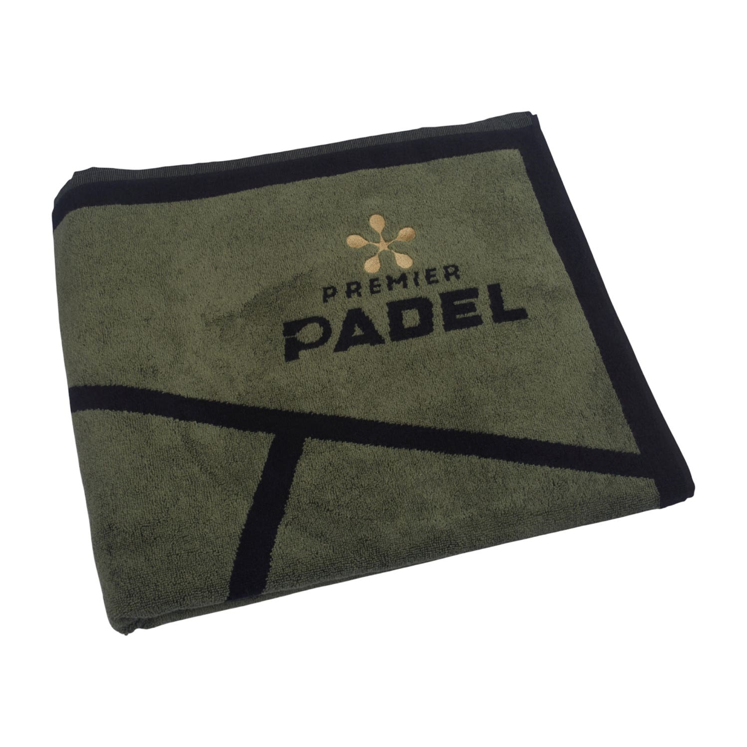 TOALLA BULLPADEL PREMIER PADEL KAKI 100X90