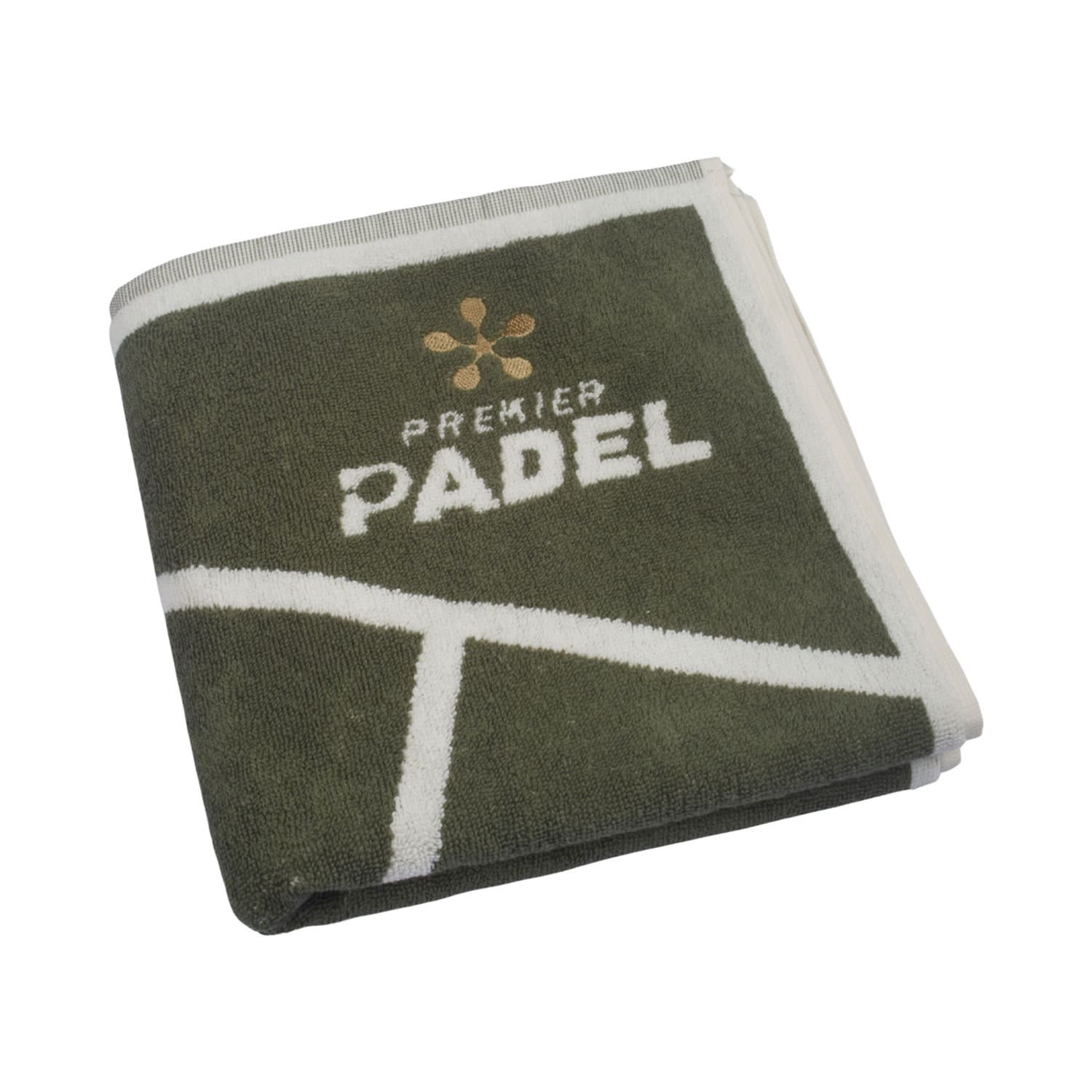 TOALLA BULLPADEL PREMIER PADEL KAKI 100X90