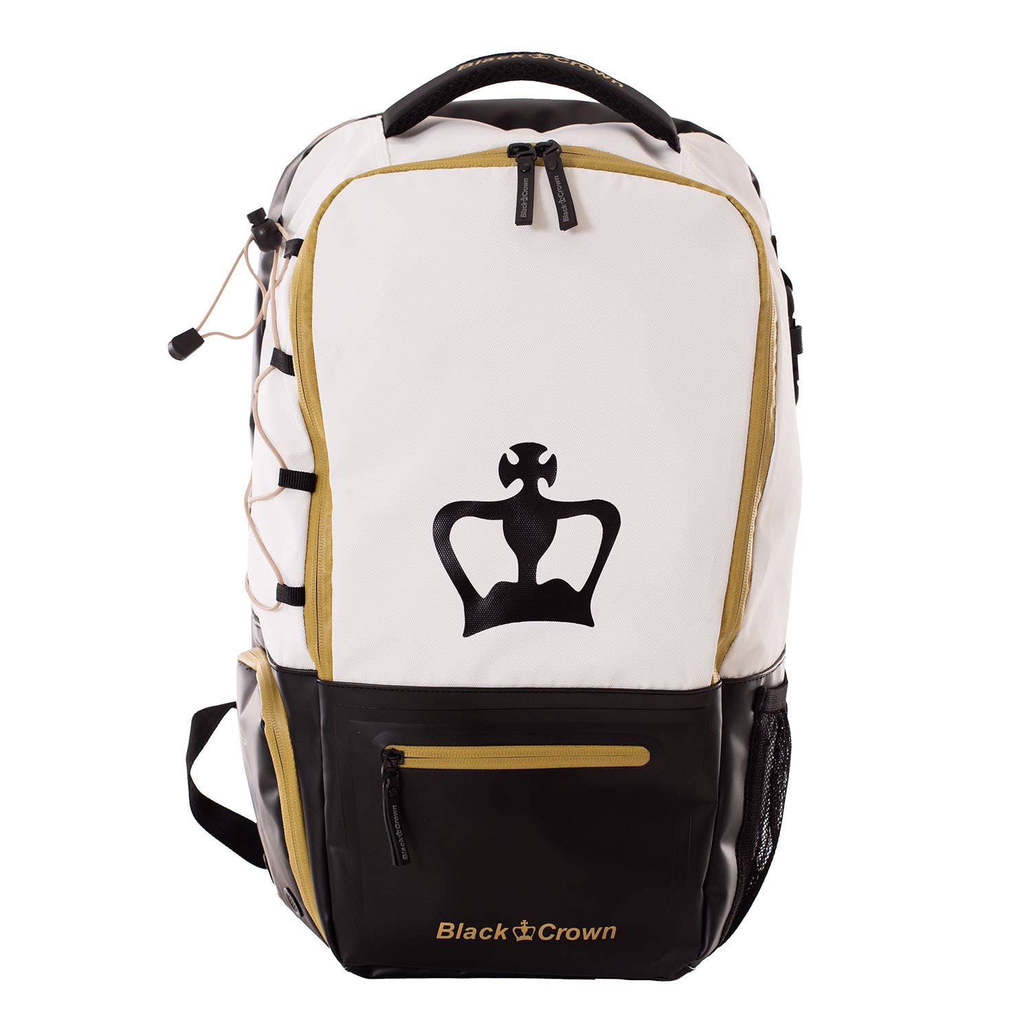 MOCHILA BLACK CROWN RAPTOR V2 BLANCO/DORADO A005990