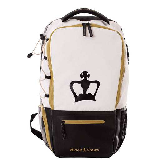 MOCHILA BLACK CROWN RAPTOR V2 BLANCO/DORADO A005990