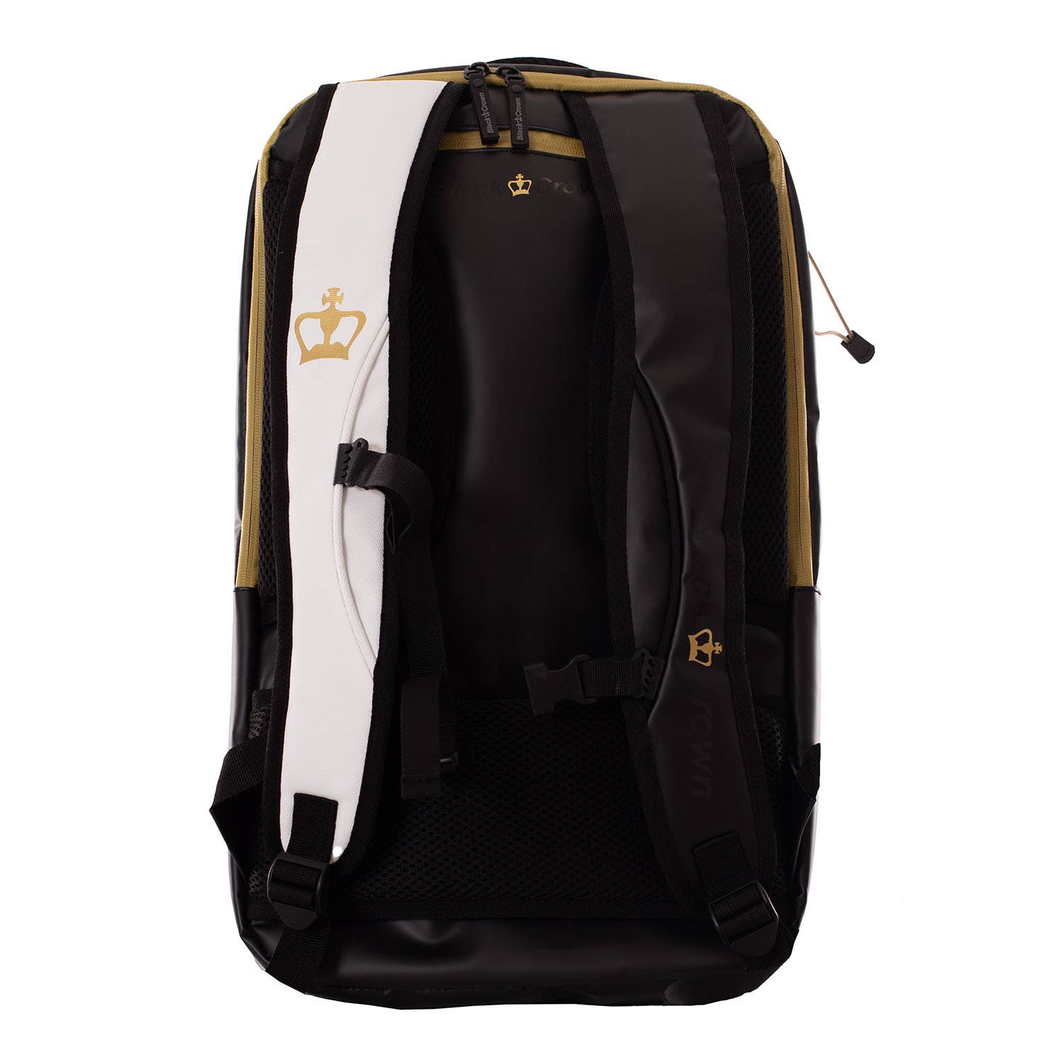 MOCHILA BLACK CROWN RAPTOR V2 BLANCO/DORADO A005990