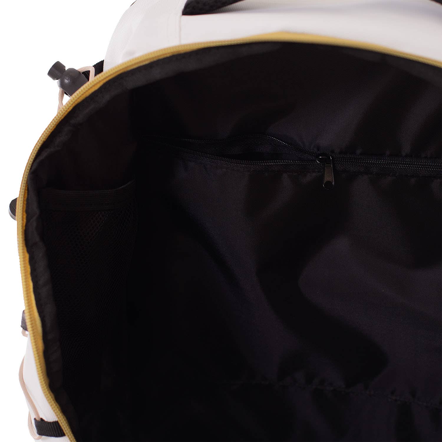 MOCHILA BLACK CROWN RAPTOR V2 BLANCO/DORADO A005990