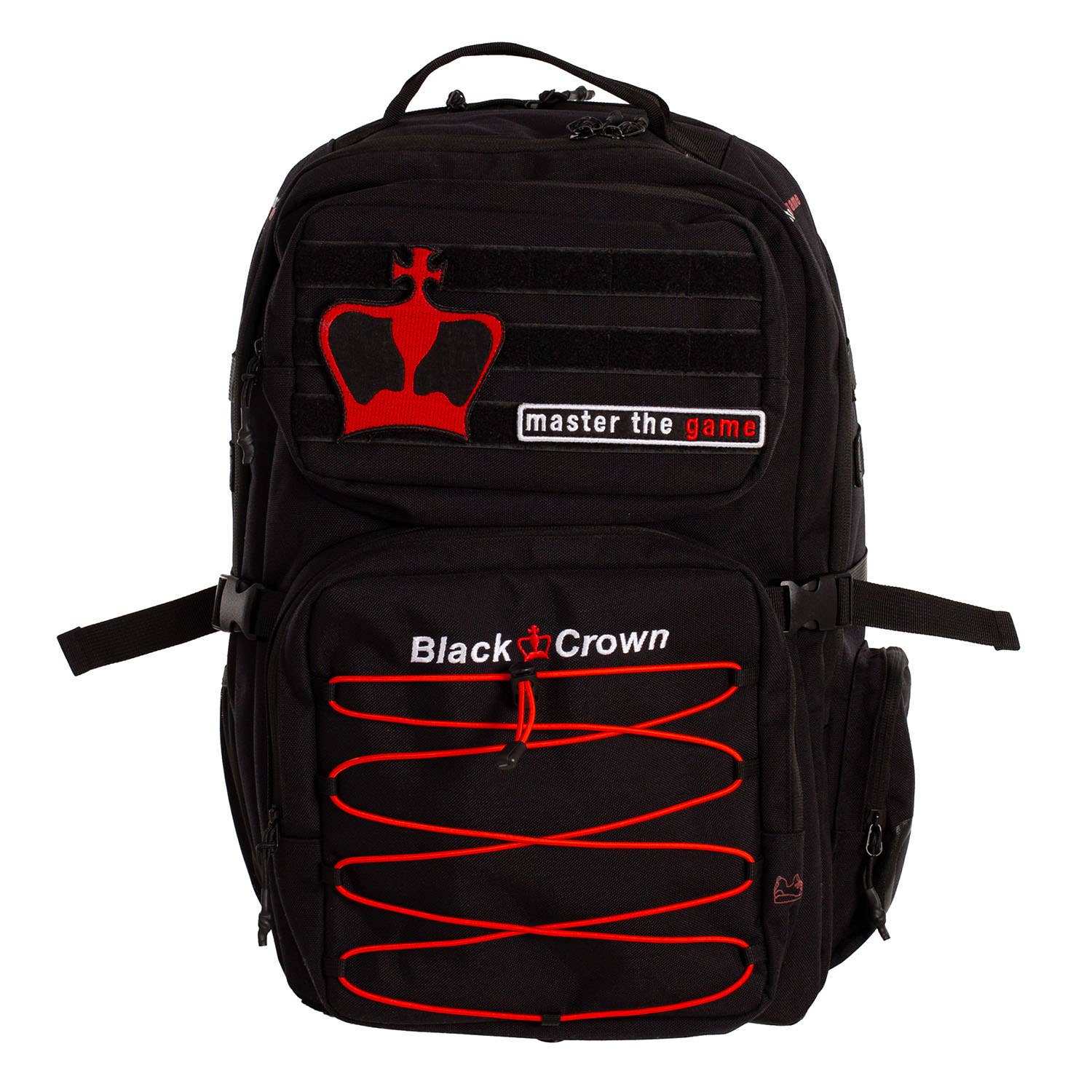 MOCHILA BLACK CROWN SPARTAN NEGRO/ROJO A005989