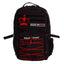 MOCHILA BLACK CROWN SPARTAN NEGRO/ROJO A005989