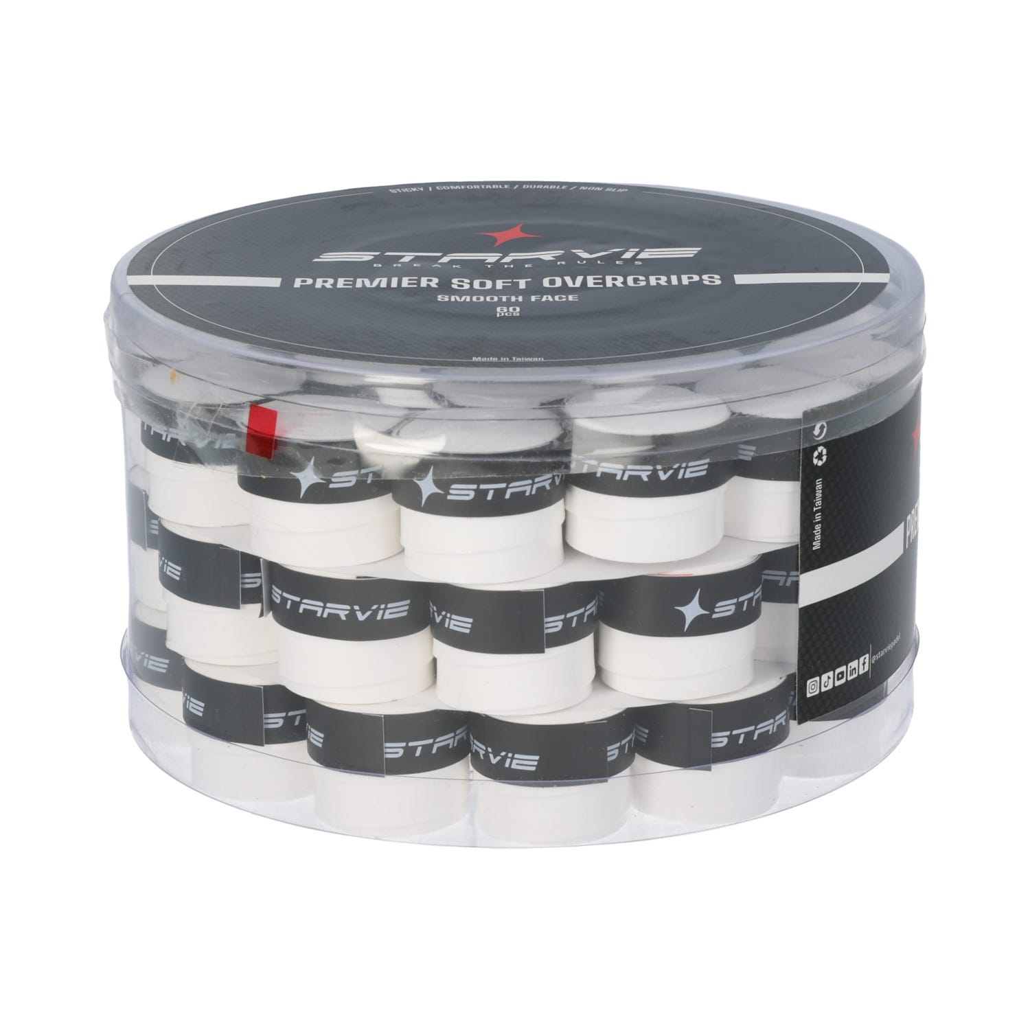 CUBO 60 OVERGRIPS STARVIE PREMIER SOFT