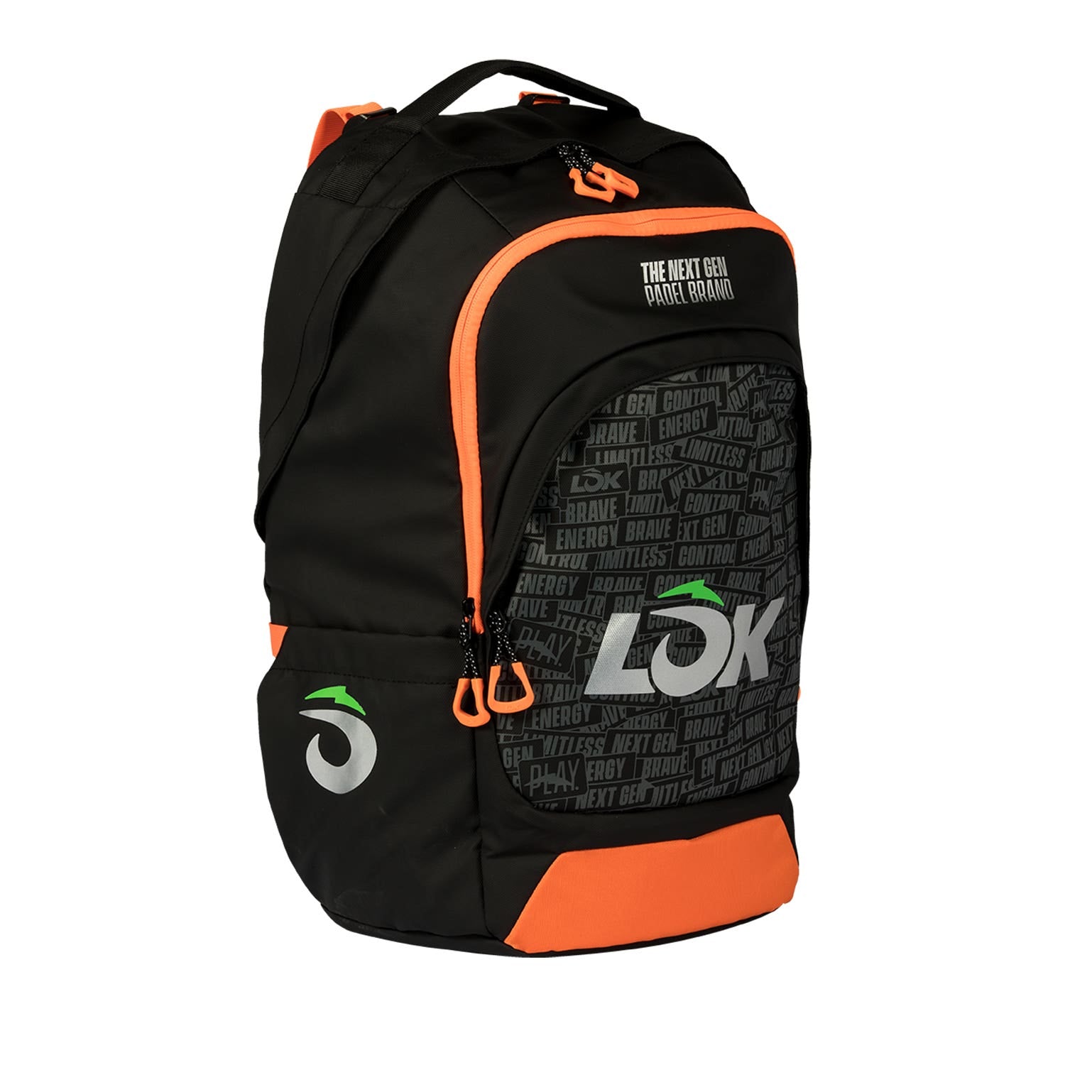 MOCHILA LOK MAXX GEN 2 NEGRO/NARANJA LB1MA0U23