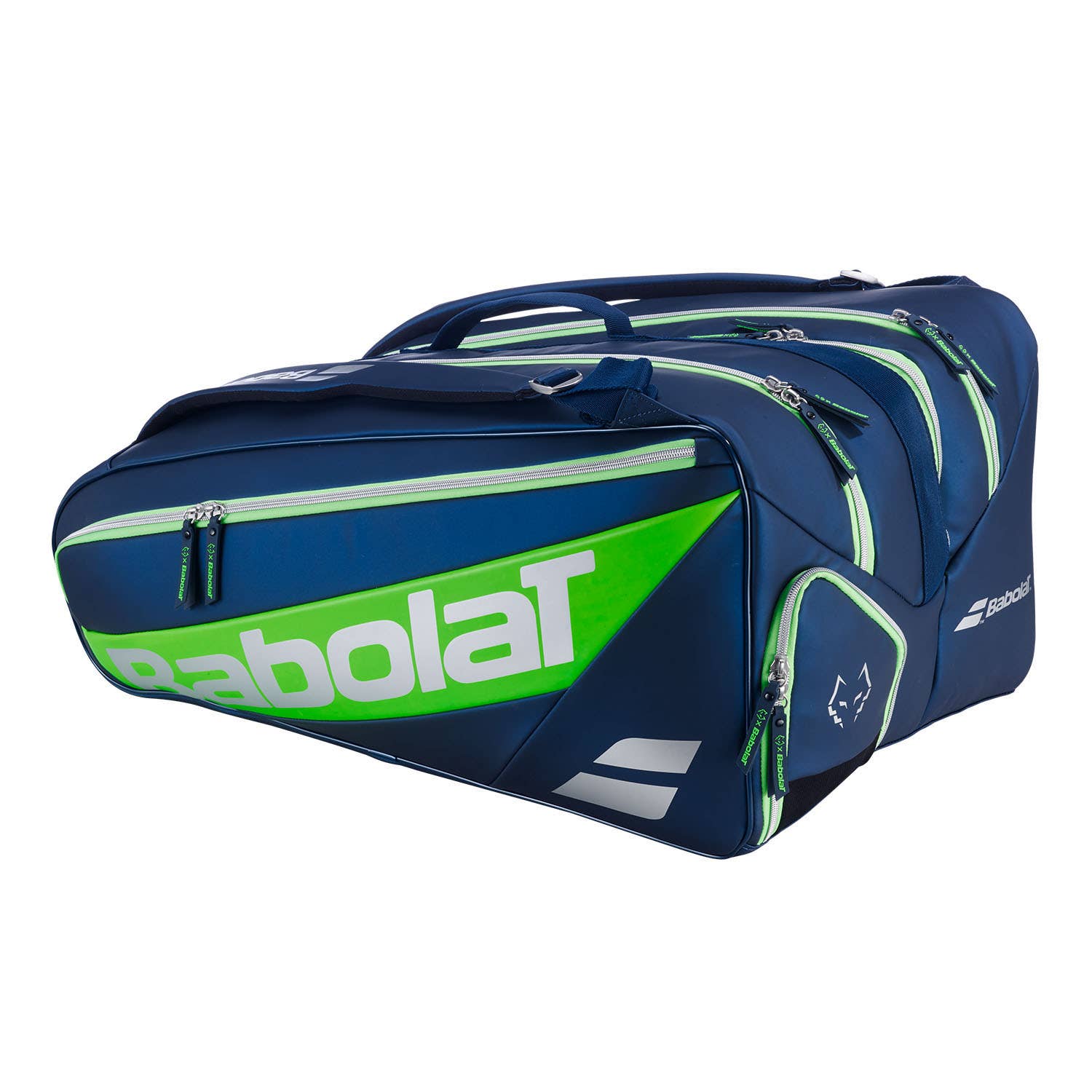 PALETERO BABOLAT RH PROPADEL JUAN LEBRÓN 2 GEN AZUL/VERDE 759025