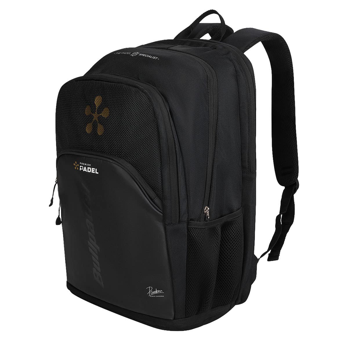 MOCHILA BULLPADEL VERTEX GEO PREMIER PÁDEL 26 NEGRO BPM26008
