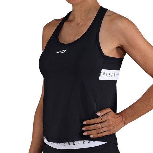 CAMISETA ENDLESS ALLURE MUJER NEGRO