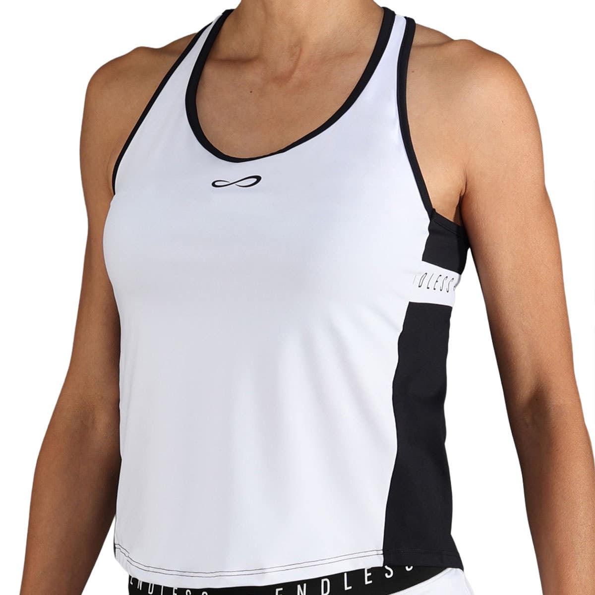 CAMISETA ENDLESS ALLURE MUJER BLANCO/NEGRO