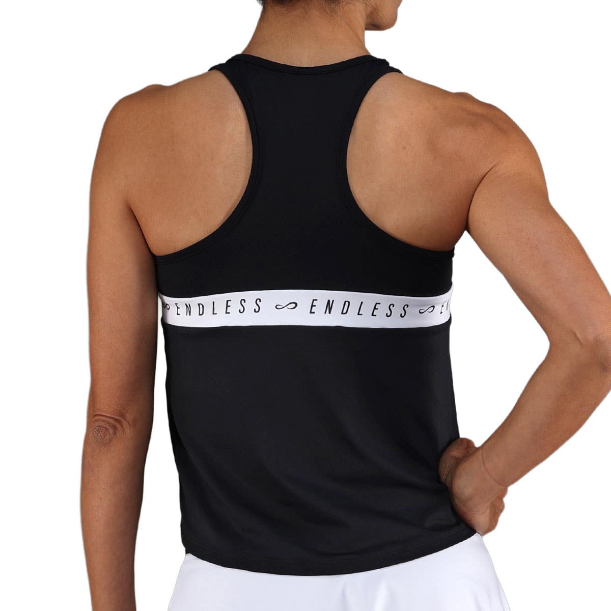 CAMISETA ENDLESS ALLURE MUJER BLANCO/NEGRO