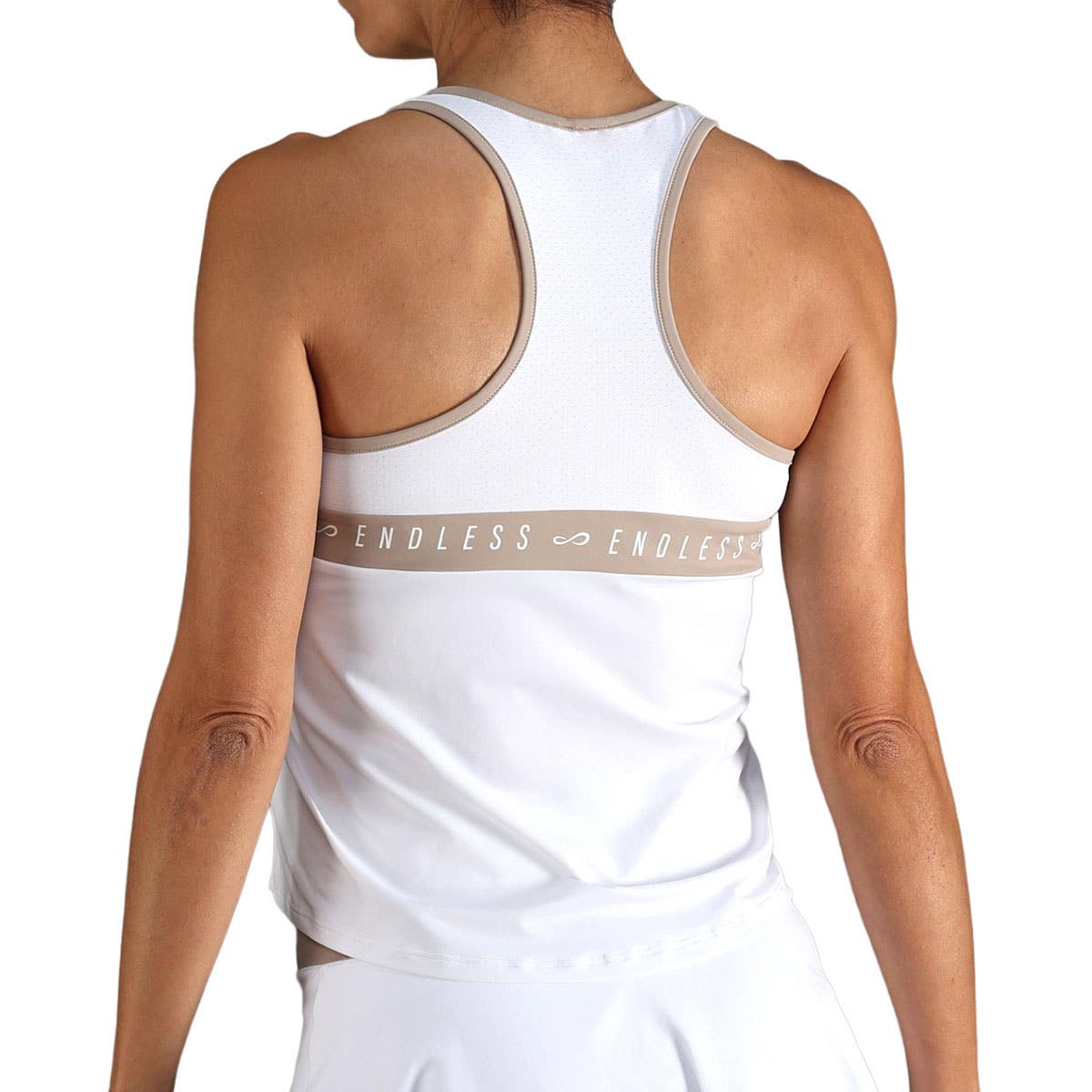 CAMISETA ENDLESS ALLURE MUJER BLANCA/GRIS
