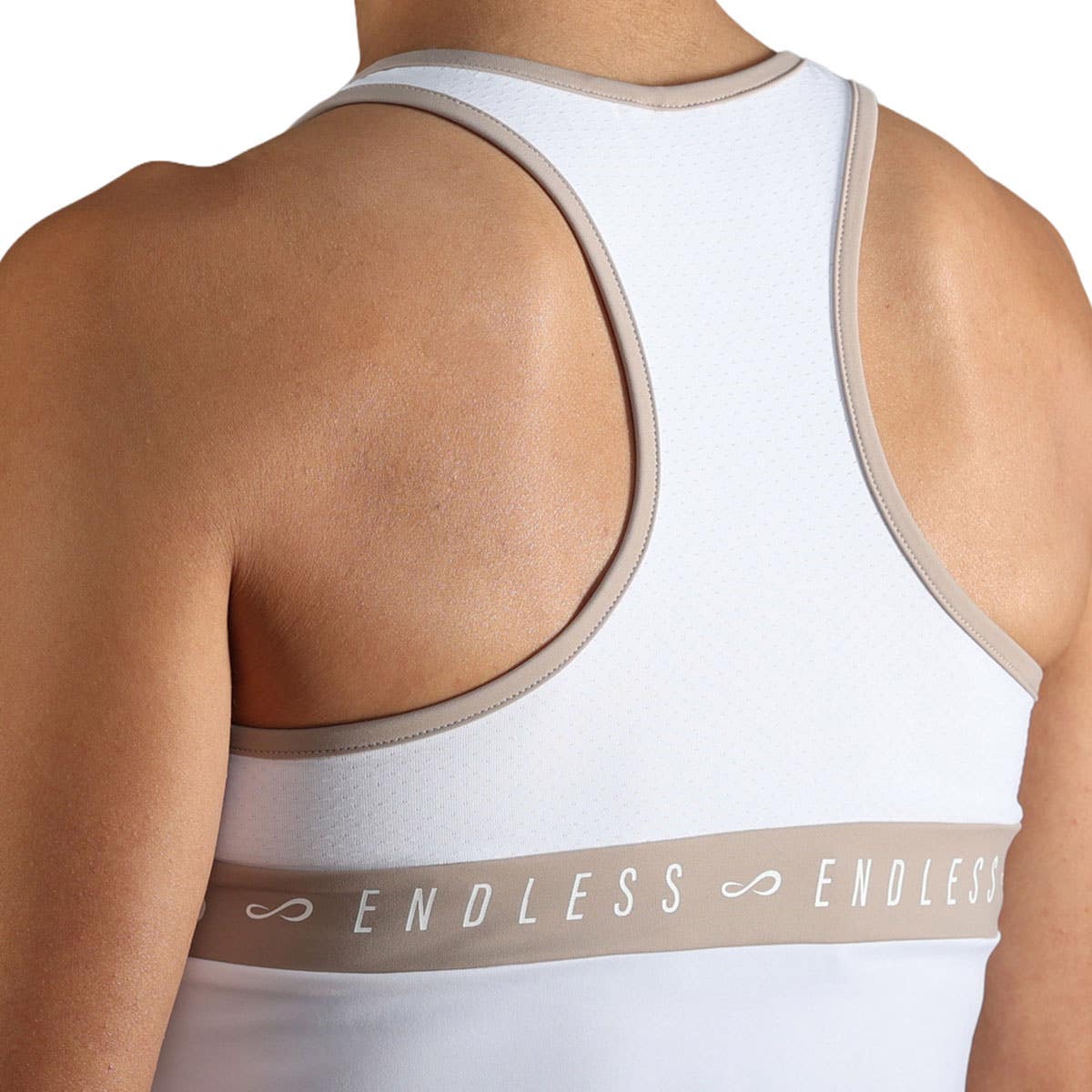 CAMISETA ENDLESS ALLURE MUJER BLANCA/GRIS