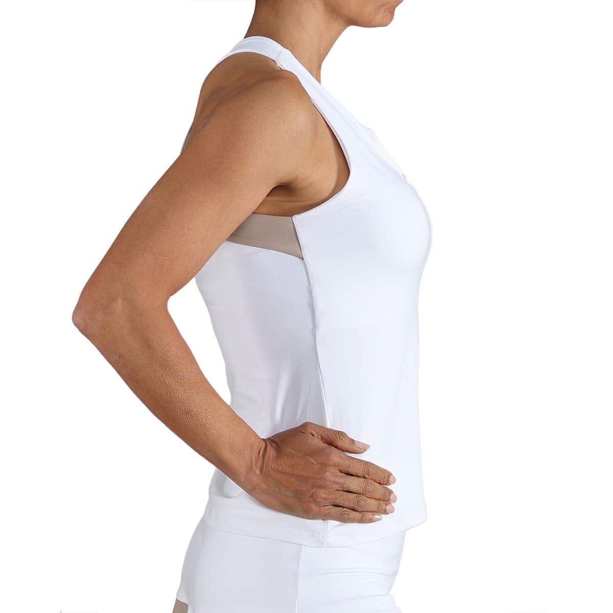 CAMISETA ENDLESS BLISS MUJER BLANCA/GRIS