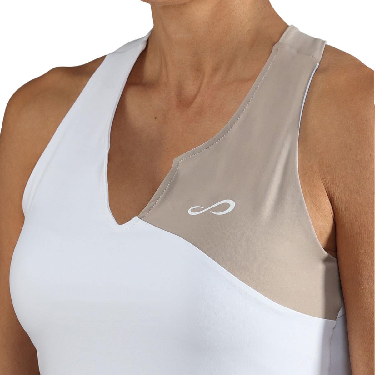 CAMISETA ENDLESS BLISS MUJER BLANCA/GRIS