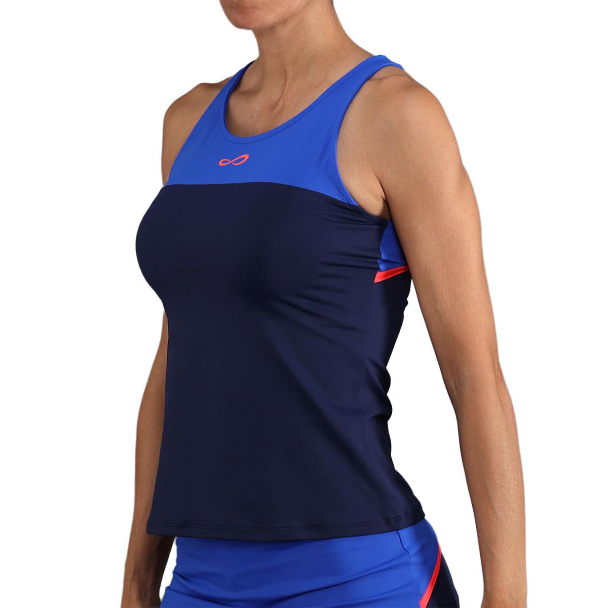 CAMISETA ENDLESS BLOOM MUJER AZUL MARINO