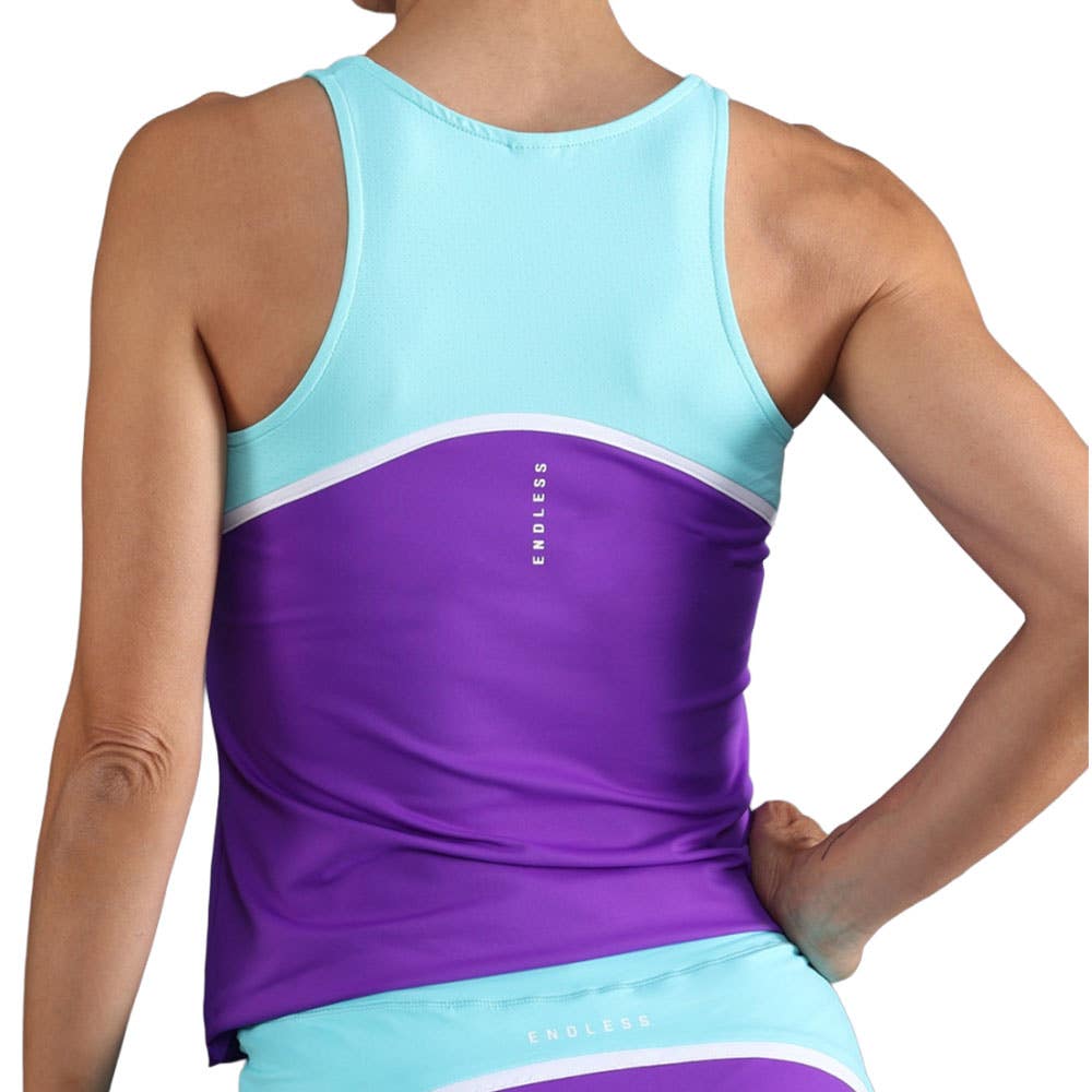 CAMISETA ENDLESS BLOOM MUJER LILA