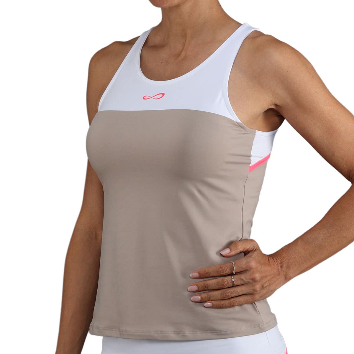 CAMISETA ENDLESS BLOOM MUJER GRIS