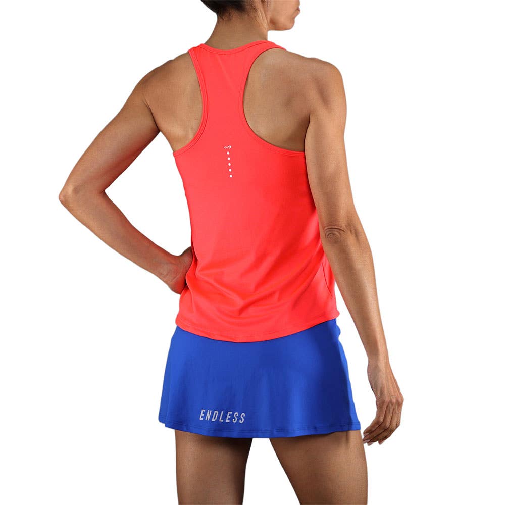 CAMISETA ENDLESS CERCLE MUJER ROJO