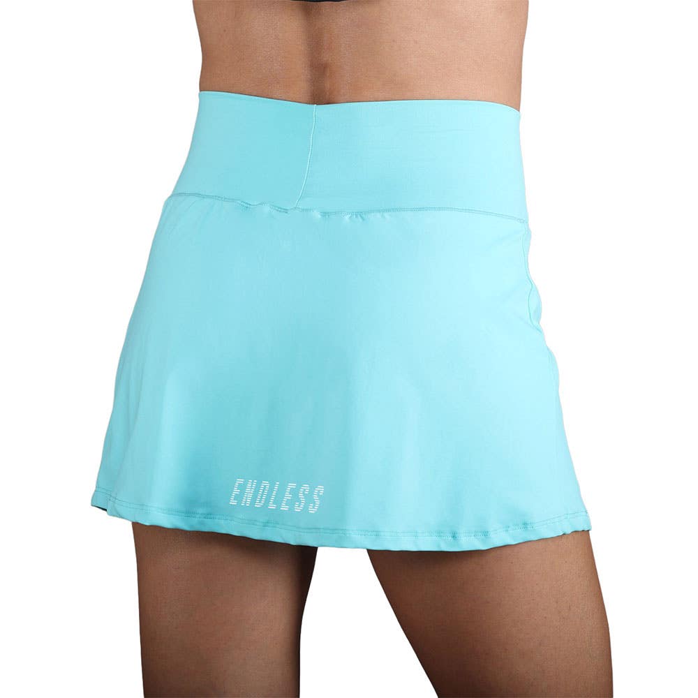 FALDA ENDLESS MINIMAL MUJER AZUL AGUA