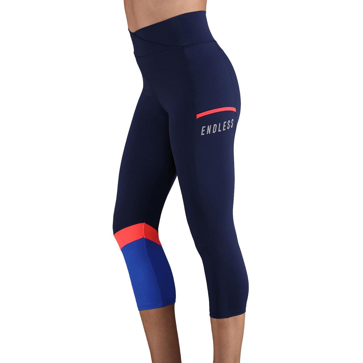 MALLAS ENDLESS LINE POCKET HW 7/8 MUJER AZUL MARINO