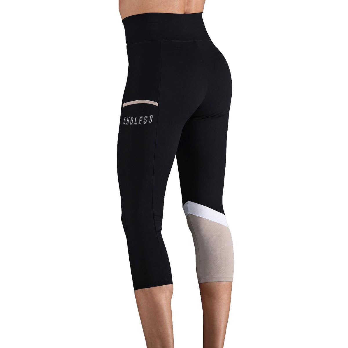 MALLAS ENDLESS LINE POCKET HW 7/8 MUJER NEGRO