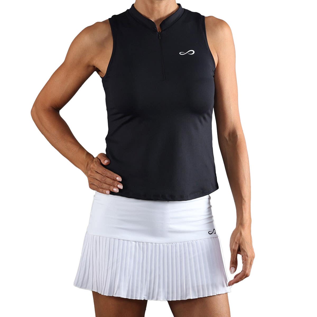 POLO ENDLESS GLAM MUJER NEGRO
