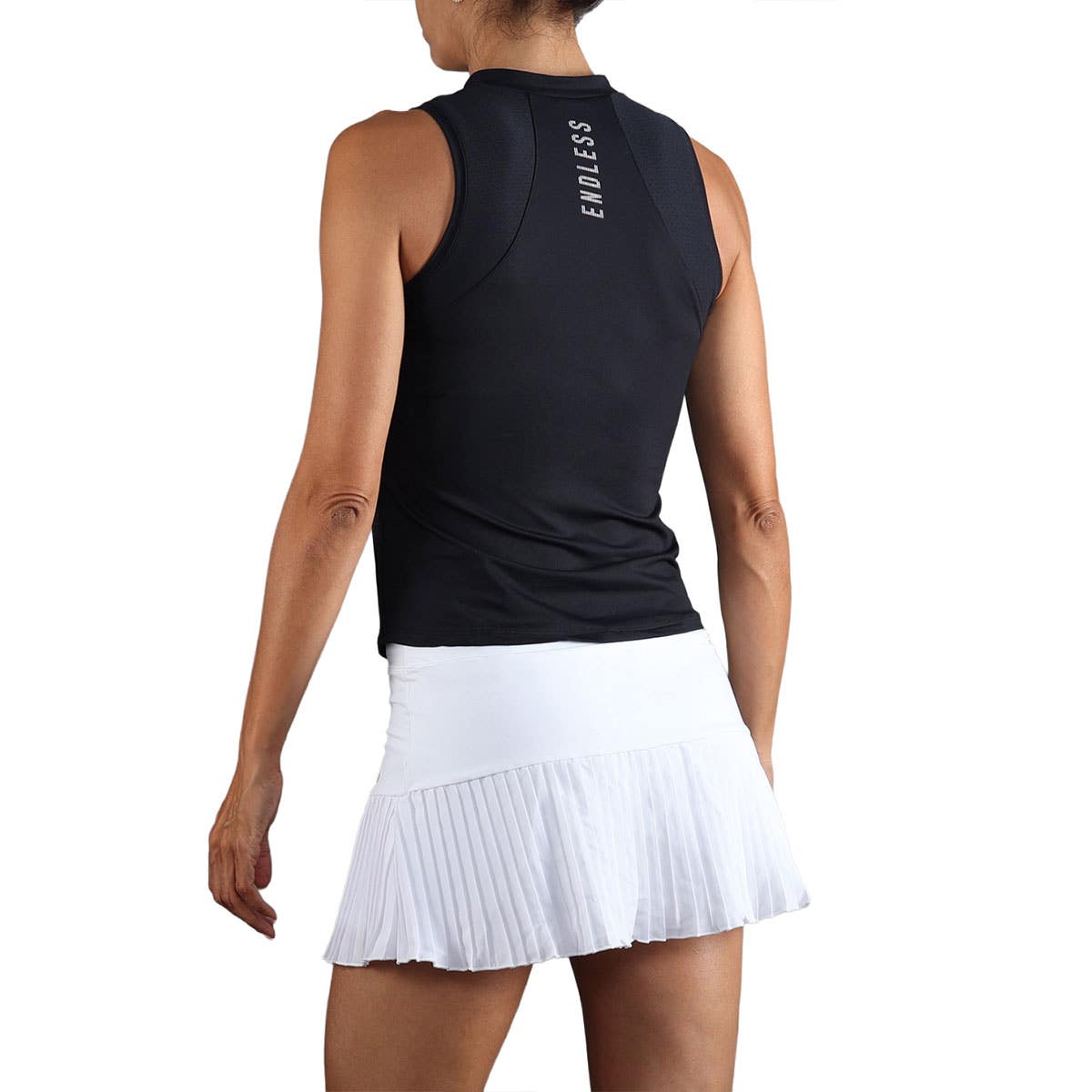 POLO ENDLESS GLAM MUJER NEGRO