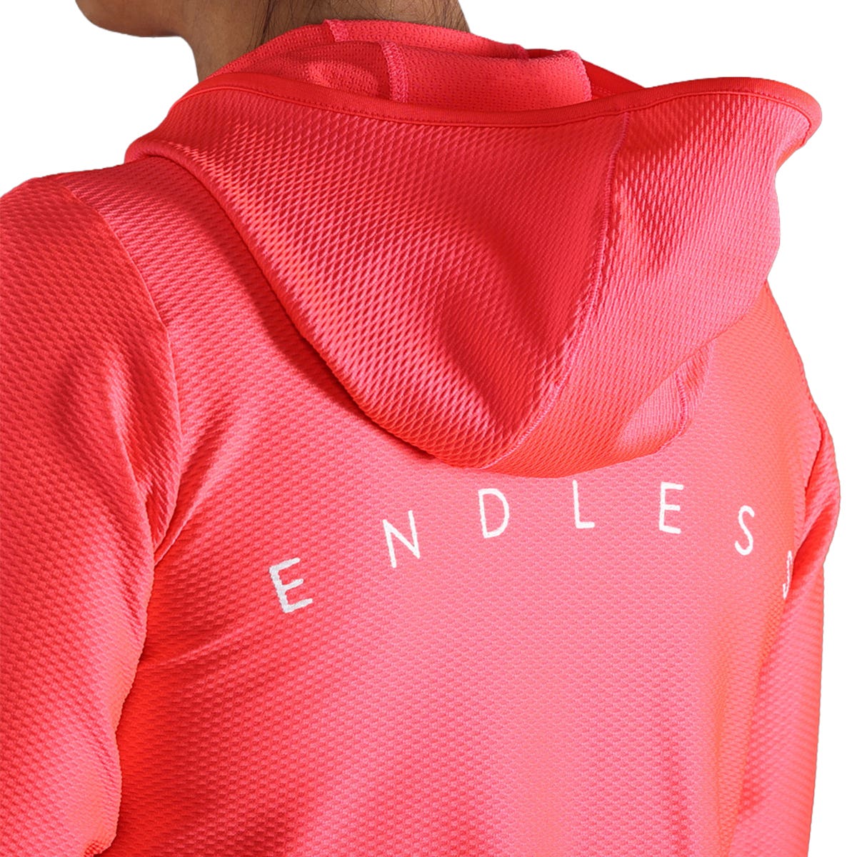 SUDADERA ENDLESS BREATH LINE MUJER ROJO
