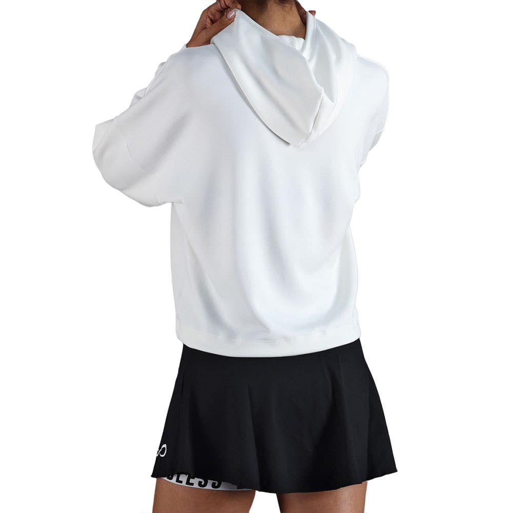 SUDADERA ENDLESS HYPERSOFT MUJER BLANCO