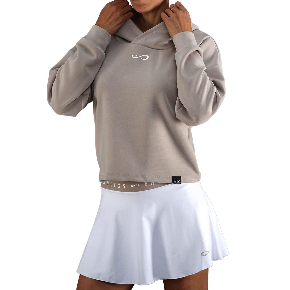 SUDADERA ENDLESS HYPERSOFT MUJER GRIS