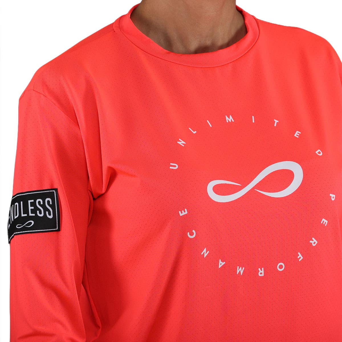 SUDADERA ENDLESS INNER TECH MUJER ROJO