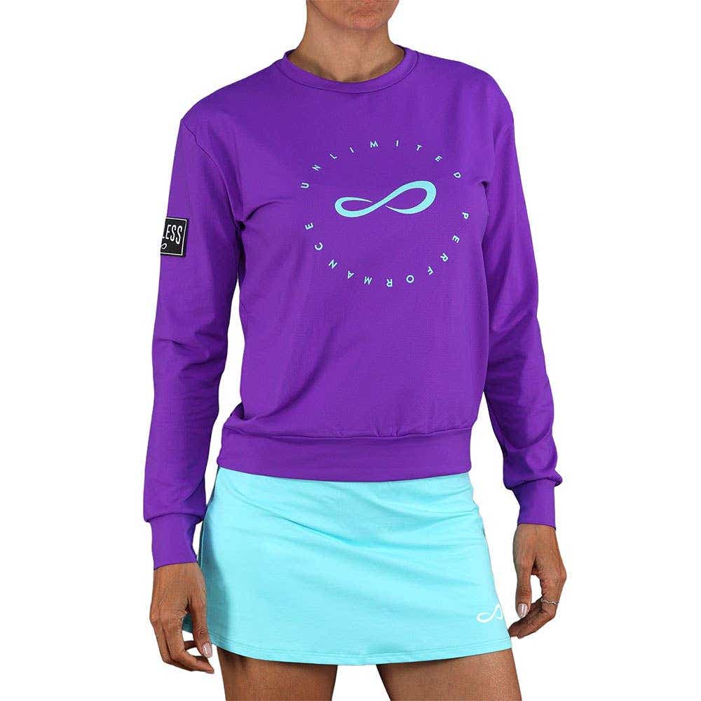 SUDADERA ENDLESS INNER TECH MUJER LILA