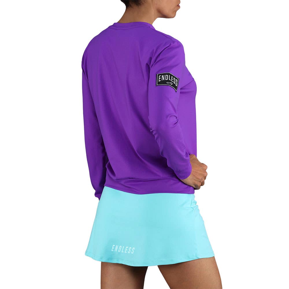 SUDADERA ENDLESS INNER TECH MUJER LILA