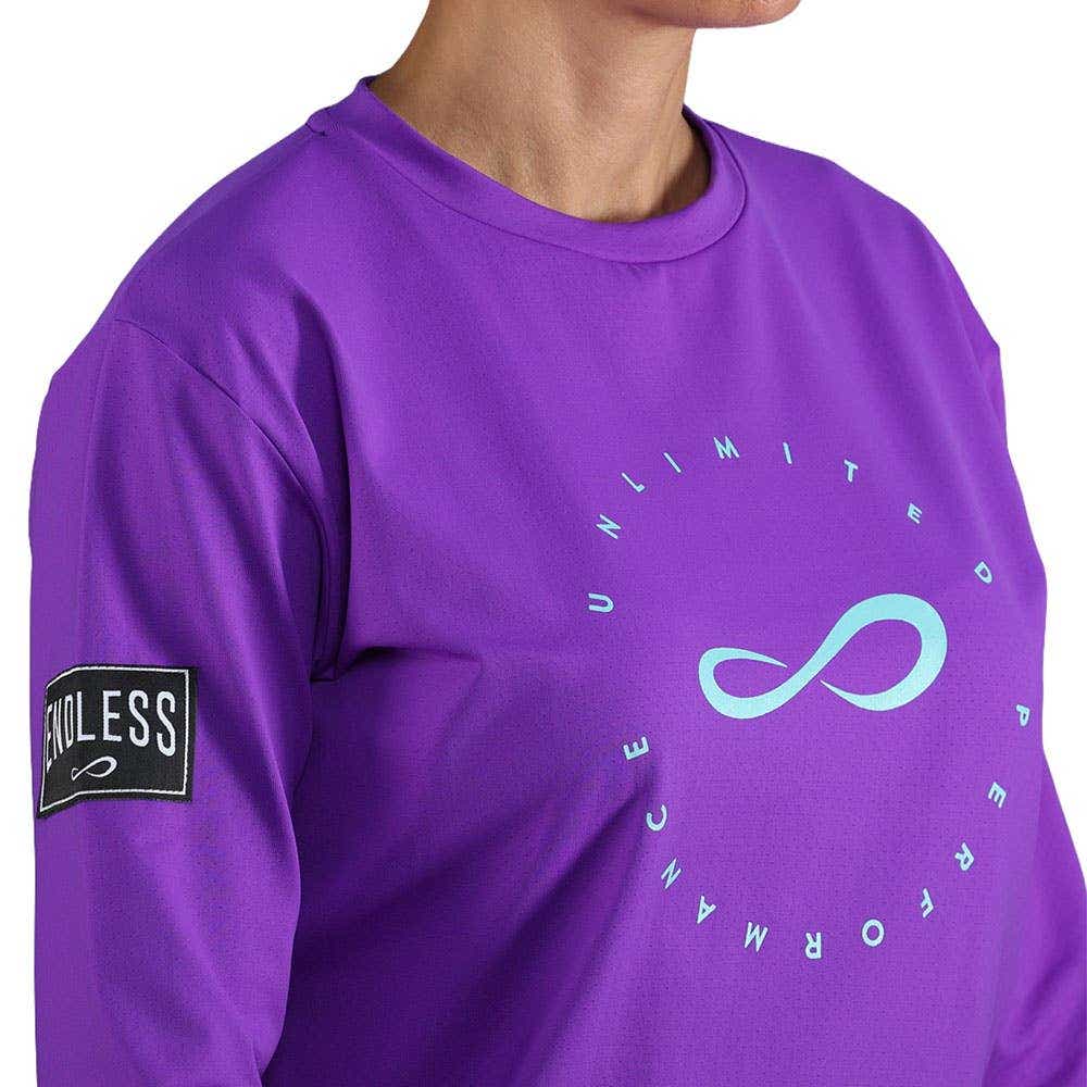 SUDADERA ENDLESS INNER TECH MUJER LILA