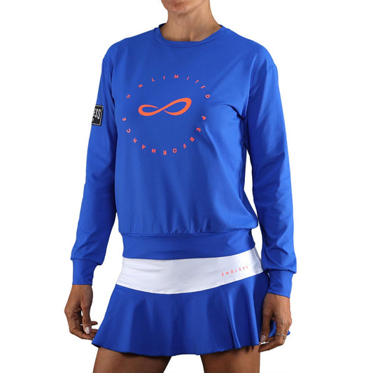 SUDADERA ENDLESS INNER TECH MUJER ROYAL