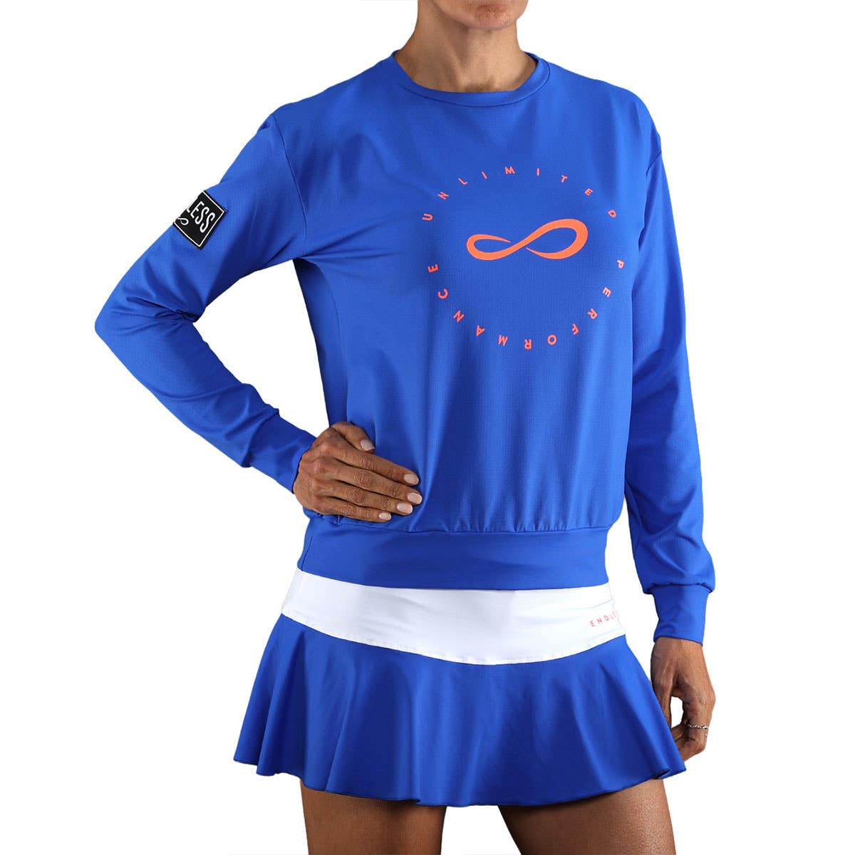 SUDADERA ENDLESS INNER TECH MUJER ROYAL