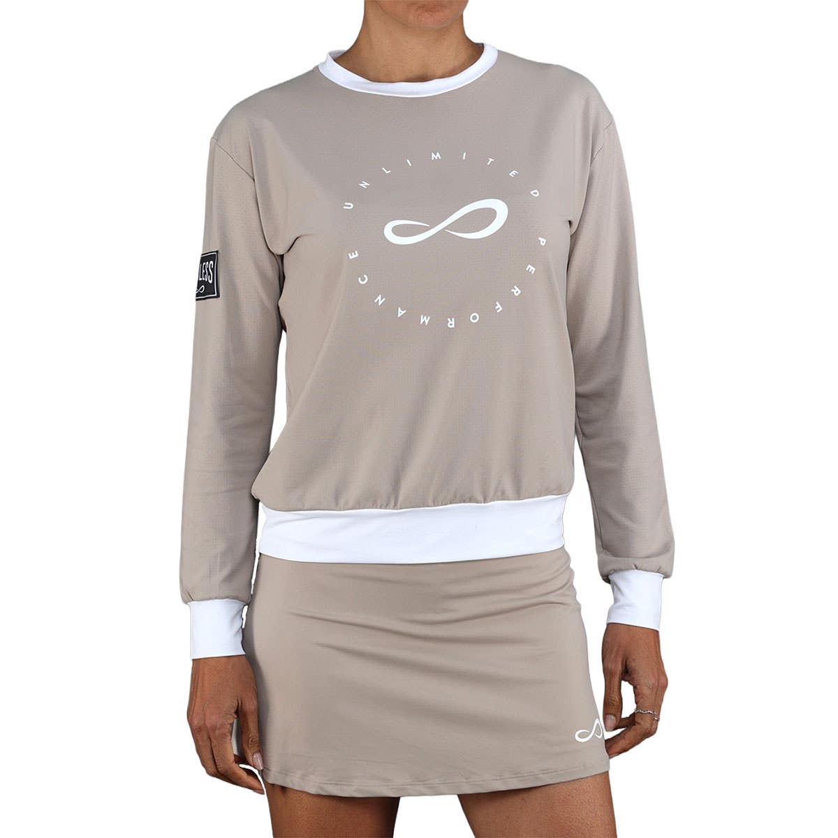 SUDADERA ENDLESS INNER TECH MUJER GRIS