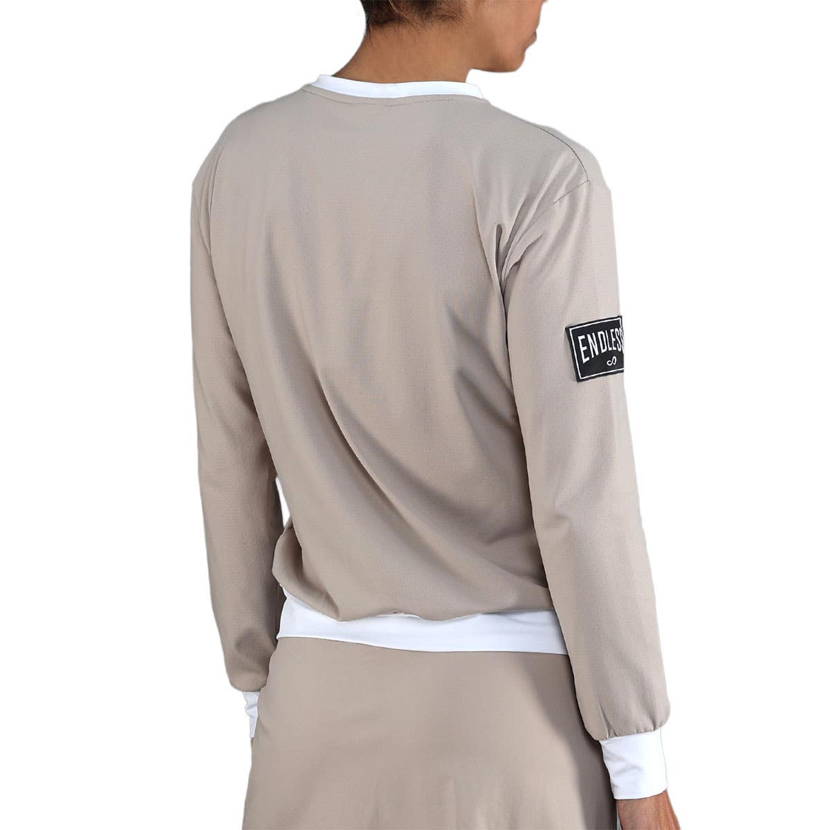 SUDADERA ENDLESS INNER TECH MUJER GRIS