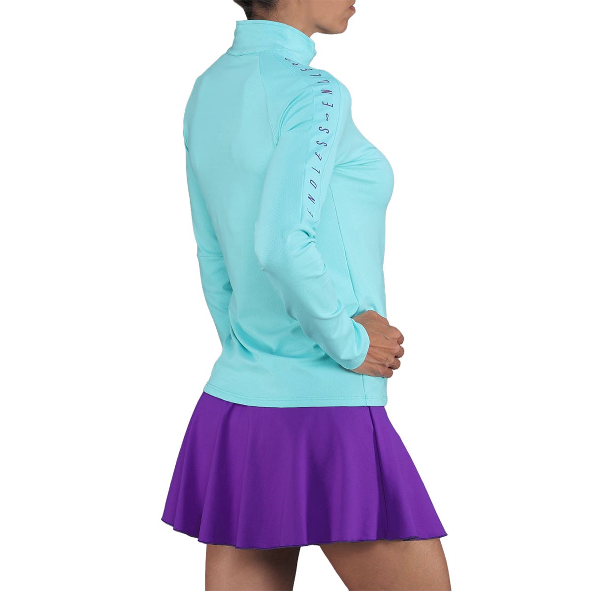 SUDADERA ENDLESS KIRSCH II MUJER AZUL AGUA