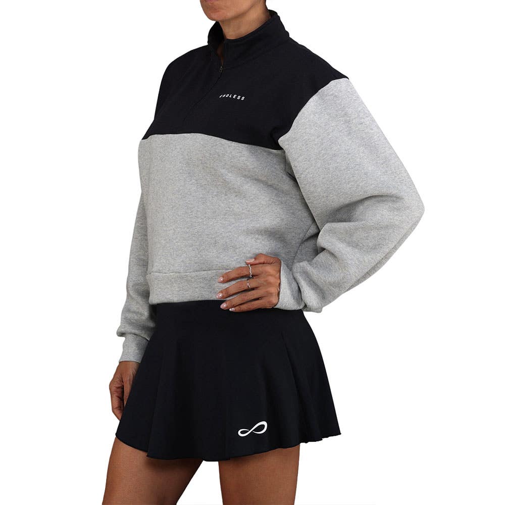SUDADERA ENDLESS VIBE MUJER NEGRO