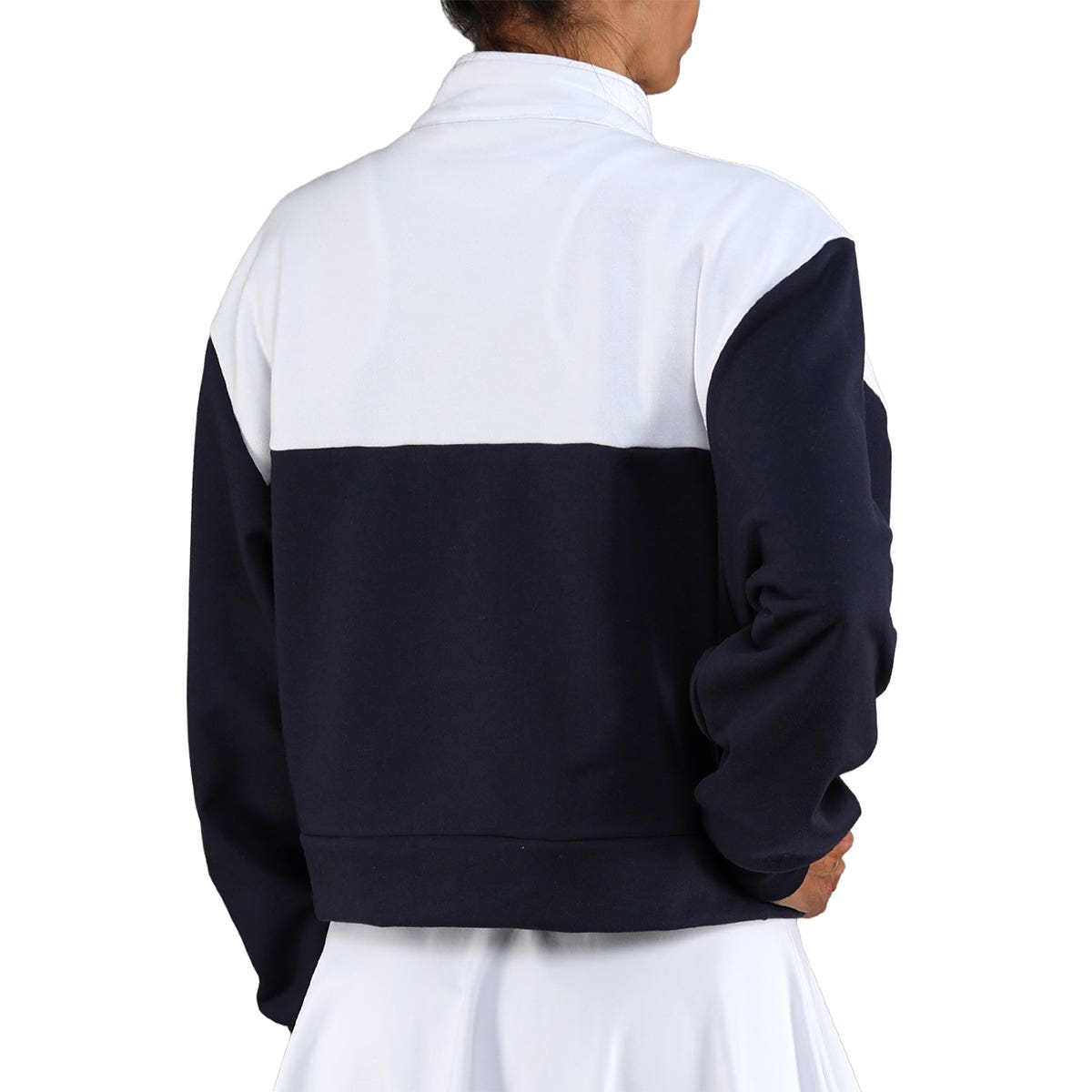 SUDADERA ENDLESS VIBE MUJER BLANCO/AZUL