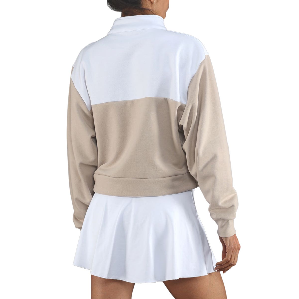 SUDADERA ENDLESS VIBE MUJER BLANCA/GRIS